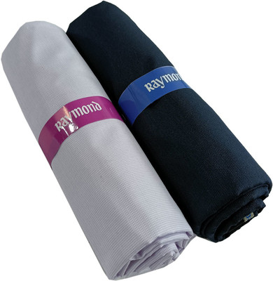 Raymond Cotton Blend Solid Shirt & Trouser Fabric