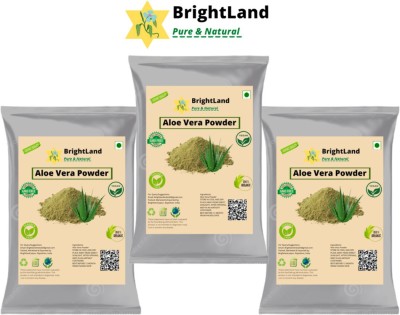 Brightland Alovera powder pack of 3 (100gm each)(300 g)