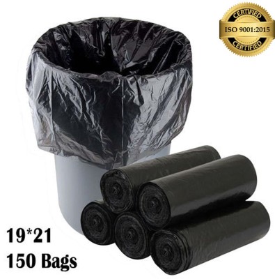 GARBEX Useful Garbage Bags / Dustbin Bag 30 Bags Per Roll (Pack Of 5 Roll) Medium 15 L Garbage Bag(150Bag )