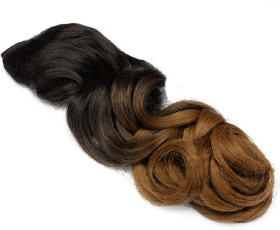 Wynk Mavens Ombre Deep Wavy Curly Clip  Extension Hair Extension