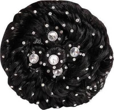 Xain Natural looking Artificial juda/ Bun For Party , Marriage Functions Hair Extension