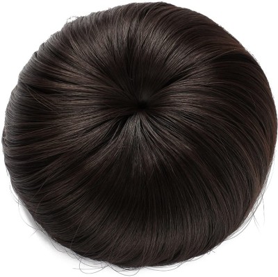 Wynk Mavens  Extension Chignon Donut Bun & juda Brown Hair Extension