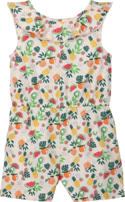 BEEBAY Printed Girls Jumpsuit