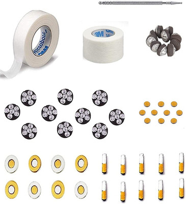 AHCS SUJOK Star Magnet Byol Magnet Chakra Magnet Bar Magnet Cluster Magnet Sujok Jimmy And Half Inch Tape One Inch Tape Massager(Multicolor)