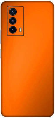 Vcare GadGets iQOO Z5 (5G) Mobile Skin(Orange)