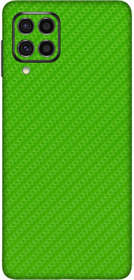 Vcare GadGets Samsung Galaxy F62 Mobile Skin(Green)