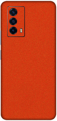 Vcare GadGets iQOO Z5 (5G) Mobile Skin(Orange)