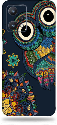 OggyBaba Realme 9 Pro Plus 5G Mobile Skin(Baby Owl Multicolor Skin With Ultra Matte Finish)