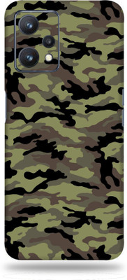 OggyBaba Realme 9 Pro Plus 5G Mobile Skin(Military Green Camouflage Multicolor Skin With Ultra Matte Finish)