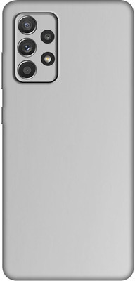 Vcare GadGets Samsung Galaxy A52 Mobile Skin(Silver)