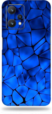 OggyBaba Realme 9 Pro Plus 5G Mobile Skin(Blue Pebbles Multicolor Skin With Ultra Matte Finish)