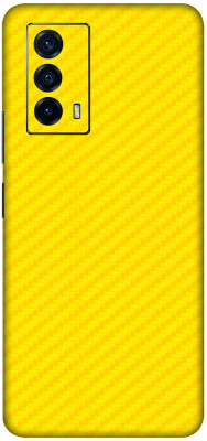 Vcare GadGets iQOO Z5 (5G) Mobile Skin(Yellow)