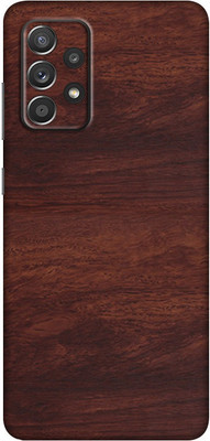 Vcare GadGets Samsung Galaxy A52 Mobile Skin(Wooden)