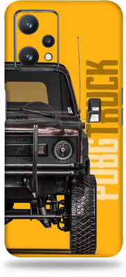 OggyBaba Realme 9 Pro Plus 5G Mobile Skin(Truck Pubg Multicolor Skin With Ultra Matte Finish)