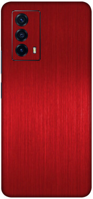 Vcare GadGets iQOO Z5 (5G) Mobile Skin(Red)