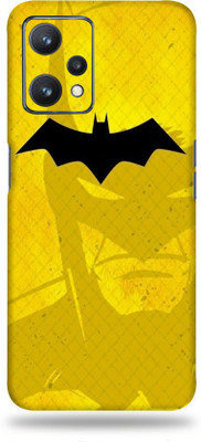 OggyBaba Realme 9 Pro Plus 5G Mobile Skin(Batman Yellow Multicolor Skin With Ultra Matte Finish)