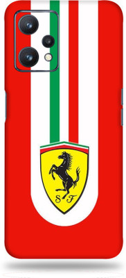 WeCre8 Skin's Realme 9 Pro+ 5G, Ferrari Sign Mobile Skin(Multicolor)