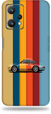 OggyBaba Realme 9 Pro Plus 5G Mobile Skin(Magic Car Multicolor Skin With Ultra Matte Finish)