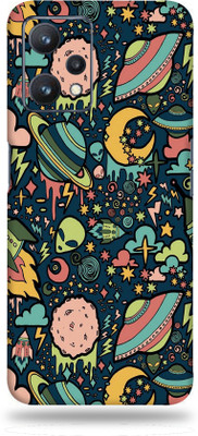 gizmo Realme 9 Pro Plus 5G Mobile Skin(Space Graffiti multicolor skin with ultra matte finish)