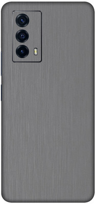 Vcare GadGets iQOO Z5 (5G) Mobile Skin(Silver)