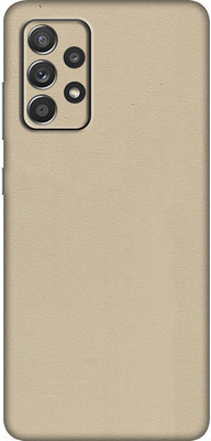 Vcare GadGets Samsung Galaxy A52 Mobile Skin(Cream)