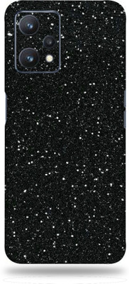 WeCre8 Skin's Realme 9 Pro+ 5G, Glitter Black Mobile Skin(Multicolor)