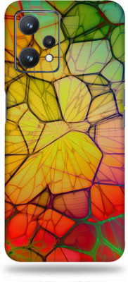 OggyBaba Realme 9 Pro Plus 5G Mobile Skin(Colorful Abstract Multicolor Skin With Ultra Matte Finish)