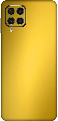 Vcare GadGets Samsung Galaxy F62 Mobile Skin(Gold)