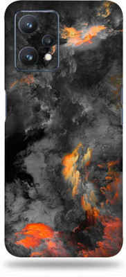 WeCre8 Skin's Realme 9 Pro+ 5G, Black Clouds Mobile Skin(Multicolor)