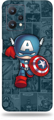 WeCre8 Skin's Realme 9 Pro+ 5G, Captain Art Mobile Skin(Multicolor)