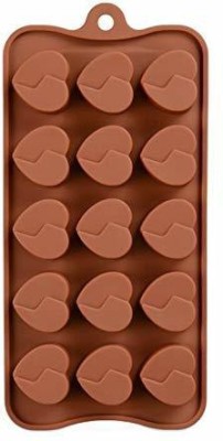 GVJ TRADERS Silicone Chocolate Mould 15(Pack of 1)