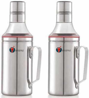 STEEPLE 1000 ml Cooking Oil Dispenser Set(Pack of 2)