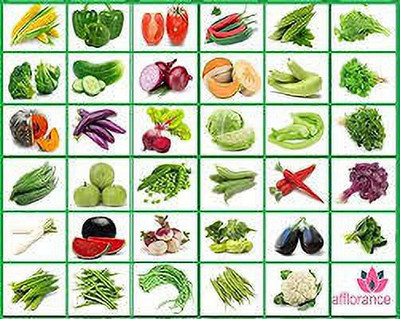 KALAGIA VEGETABLE SEED MIX Seed(55 per packet)