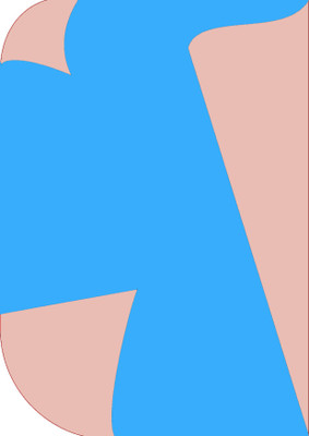 Vistook 8X 12ft ,2 In 1 Colors Single Photography Backdrop(Pink & Sky Blue 2 in 1) Reflector