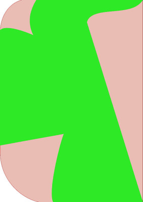 Vistook 8X 12ft ,2 In 1 Colors Single Photography Backdrop(Pink & Parrot Green 2 in 1) Reflector