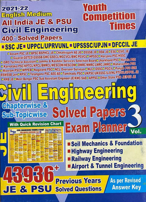 Youth Ssc Je Civil Engineering Solved Papers Vol-3(Paperback, NEERAJ SINGH)