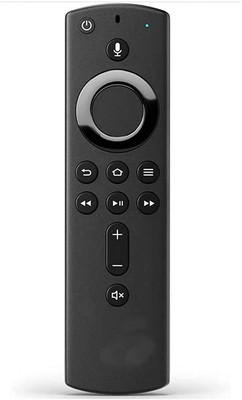 V4 Gadgets Remote Control Compatible with F I R E TV STlCK 2nd Generation FIRE TV Remote Controller(Black)