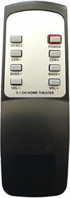 Akshita 5.1 CH H.T Remote Compatible for 3D/AC3 HOME Theater Remote Control KORYO Remote Controller(Black)