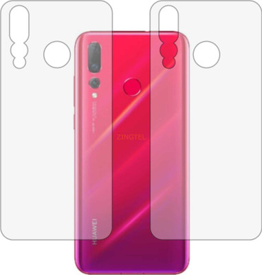 ZINGTEL Back Screen Guard for HUAWEI NOVA 4 (2018) (Matte Finish)(Pack of 2)