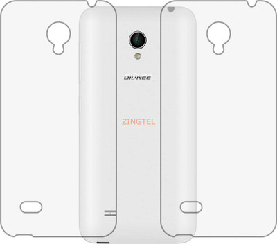 ZINGTEL Back Screen Guard for GIONEE P3S (Matte Finish)(Pack of 2)