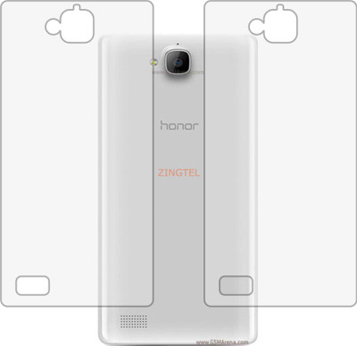 ZINGTEL Back Screen Guard for HUAWEI HONOR H30 U10 (Matte Finish)(Pack of 2)