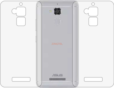 ZINGTEL Back Screen Guard for ASUS ZENFONE 3 MAX 5.2 (Matte Finish)(Pack of 2)