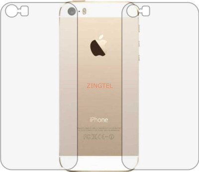 ZINGTEL Back Screen Guard for APPLE IPHONE 5 (Matte Finish)(Pack of 2)