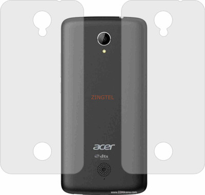 ZINGTEL Back Screen Guard for ACER LIQUID ZEST (Matte Finish)(Pack of 2)