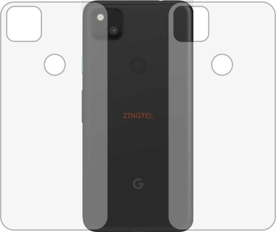 ZINGTEL Back Screen Guard for GOOGLE PIXEL 4A (Matte Finish)(Pack of 2)