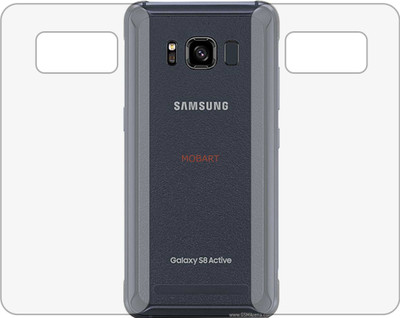 MOBART Back Screen Guard for SAMSUNG GALAXY S8 ACTIVE (Matte Finish)(Pack of 2)