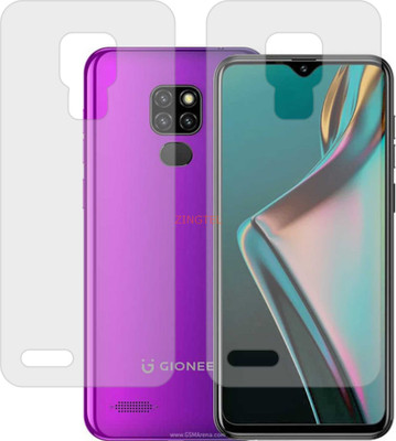 ZINGTEL Back Screen Guard for GIONEE P12 (Matte Finish)(Pack of 2)