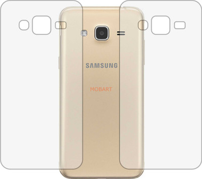 MOBART Back Screen Guard for SAMSUNG J3 2016 (Matte Finish)(Pack of 2)