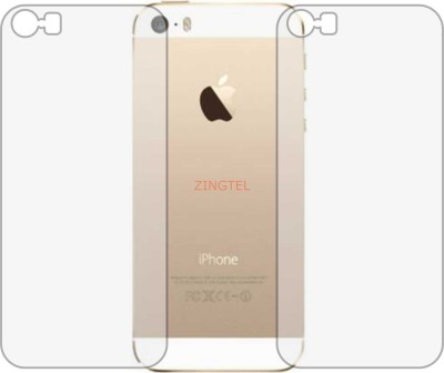 ZINGTEL Back Screen Guard for APPLE IPHONE 5S (Matte Finish)(Pack of 2)