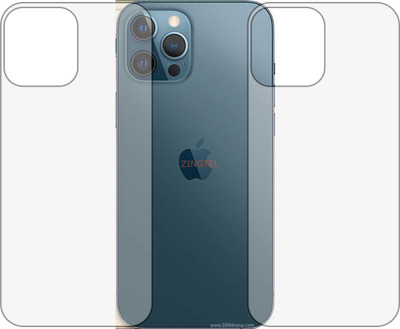 ZINGTEL Back Screen Guard for IPHONE 12 PRO MAX (Matte Finish)(Pack of 2)